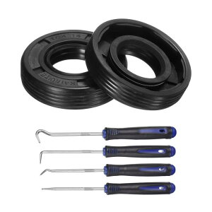 uxcell 2�� �I�C���V�[���A14x28x7mm TC�j�g�����S���_�u�����b�v�J�o�[�A�t�b�N�L�b�g����уX�v�����O�t���A�@�B�����Ԏ��p�A��