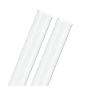 M METERXITY 2�p�b�N�̃N���A�v���X�`�b�N�`���[�u 37.6mm[1.48"] ID x 40mm[1.57"] OD ���Ռ������|���J�[�{�l�[�g�ۃp�C�v ������/�Ɩ�/������/�͌^�p �v���X�`�b�N�`���[�r���O [245mm/10IN]