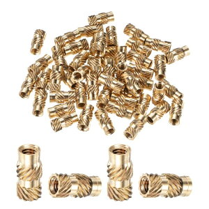 M METERXITY 50�p�b�N�̃l�W���݃C���T�[�g - M4 x 12mm L x 6mm OD�^�J�q�[�g�Z�b�g�C���T�[�g�i�b�g 3D�v�����g���i/�v���X�`�b�N���i/�~�j�`���A�d�q���i�p�������g���b�N�m�u�t���i�b�g