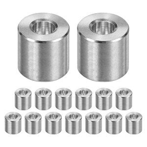 M METERXITY 15��M6 304�X�e�����X�X�`�[���X�y�[�T�[6mm ID x 14mm OD x 13 mm l ���^���X�N�����[�X�^���h�I�t�u�b�V���O��s�@�d�グ���E���h�X�y�[�T�[304�X�e�����X�X�`�[���p�l�W�{���g�V���o�[