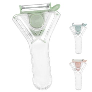 CAPASTEC ��ނ��� Y�� �s�[���[ �X�e�����X 3-in-1 �����₷�� ����t�� �א�؂� �t���[�c���؂̃s�[�����O�ƃX���C�V���O�p �O���[�� 1��