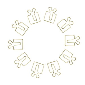 GLIDESMOOTH �y�[�p�[�N���b�v �����N���b�v ���� �u�b�N�}�[�N ���ސ���/���ҏ�/�t�/�莆/�������p ���[�� �I�t�B�X ���� �F���L�x �X�^�C�������l �I�t�B�X�p�i 10�Z�b�g �v���[���g ���F