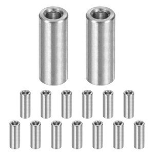 M METERXITY 15PCS M3 304�X�e�����X�X�`�[���X�y�[�T�[3 mm ID x 6mm OD x 15mm l ���^���X�N�����[�X�^���h�I�t�u�b�V���O��s�@�d�グ���E���h�X�y�[�T�[304�X�e�����X�X�`�[���p�l�W�{���g�V���o�[