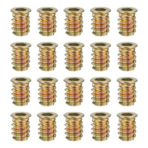 PATIKIL �؍ޗp20�� �J�E���^�[�V���N�w�b�h�Z�p�h���C�u�˂����݃C���T�[�g 1/5"-6 x 15mm Q235�Y�f�|�˂����݉Ƌ�p�l�W�i�b�g �؍H��p�t���b�V���{���g�w�b�h���X�n�[�h�E�F�A�i�b�g