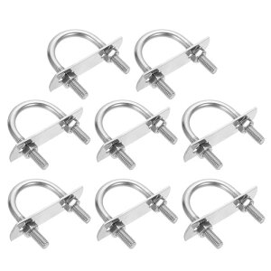 uxcell M6�ی^U�{���g8�Z�b�g�i����27mm/�S��48mm 201�X�e�����X���j��F �����ԁE�g���[���[�E�D���p�t���[���v���[�g���i�b�g�t��