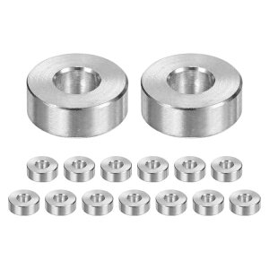 M METERXITY 15PCS M6 304�X�e�����X�X�`�[���X�y�[�T�[6mm ID x 14mm OD x 5mm l ���^���X�N�����[�X�^���h�I�t�u�b�V���O��s�@�d�グ���E���h�X�y�[�T�[304�X�e�����X�X�`�[���p�l�W�{���g�V���o�[