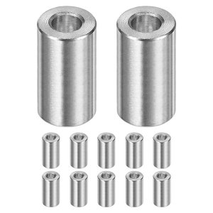 M METERXITY 12PCS M6 304�X�e�����X�X�`�[���X�y�[�T�[6mm ID x 12mm OD x 20mm l ���^���X�N�����[�X�^���h�I�t�u�b�V���O��s�@�d�グ���E���h�X�y�[�T�[304�X�e�����X�X�`�[���p�l�W�{���g�V���o�[