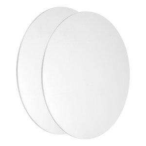 uxcell 2�̃A���~�f�B�X�N ���a8�C���`�i200mm�j ����0.08�C���`�i2mm�j 5052�A���~�j�E���T�[�N���v���[�g ���^���X�^���s���O�p�̊ۂ��V�[�g