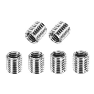 uxcell 6Pcs 10mm 316�X�e�����X�|�k���i�b�g M10x1.5���X����M8x1.25�I�X