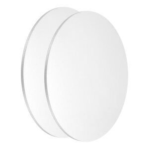 uxcell 2Pcs �A���~�f�B�X�N ���a4"(100mm) ����0.04"(1mm) 5052�A���~�j�E���T�[�N���v���[�g�ۃV�[�g �����X�^���s���O�p