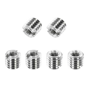 uxcell 6Pcs 4mm 316�X�e�����X�|�k���i�b�g M5x0.8���X����M3x0.5�I�X