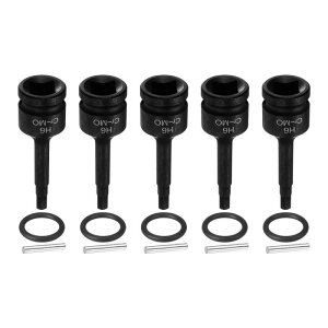 uxcell 5�� 1/2 �h���C�u �C���p�N�g �w�b�N�X �r�b�g �\�P�b�g 6mm ���g���b�N CR-MO �X�`�[�� 6�|�C�� �g �\�P�b�g �R�b�^�[�s���t�� �p���[�h�����h���C�o�[�A�_�v�^�[