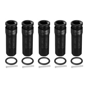 uxcell 5�� 1/2 �h���C�u �C���p�N�g �w�b�N�X �r�b�g �\�P�b�g 20mm ���g���b�N CR-MO �X�`�[�� 6�|�C�� �g �\�P�b�g �R�b�^�[�s���t�� �p���[�h���� �h���C�o�[�A�_�v�^�[
