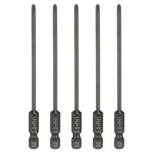 uxcell 5�� #1 �\�����t���l�W�h���C�o�[�r�b�g PH1 1/4 �w�b�N�X �V�����N 4 (100mm) �� 0.12 ���b�h �}�O�l�e�B�b�N �N���X �w�b�h �h���C�u �h���� �r�b�g S2 �X�`�[�� �C���_�X�g���A�� �X�N�����[