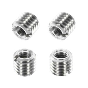 uxcell 4Pcs 6mm 316�X�e�����X�|�k���i�b�g M8x1.25���X����M5x0.8�I�X