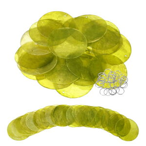 uxcell 20 JsXLk 5cm/2" ۂVRLk 2 ƃVo[Ot Lk J[e LkK[h DIYW G[Ntg EFfBOz[fR[Vp OX