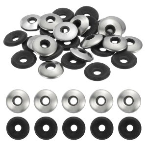 uxcell 70�p�b�N �X�e�����X�|EPDM�{���f�b�h�V�[�����O���b�V���[ #12 x 5/8�l�I�v�����N�b�V�������b�V���[�K�X�P�b�g �{���g�@�B�p�iM5.5x16mm�j