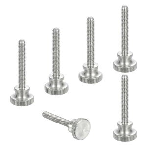 uxcell 6 M5 x 25mm [bg܂݂˂ 304XeX| mMXpŒlW tbgwbh gbN˂Rt{g ɂݖh~  XbgJt@Xi[ bN DIY H @