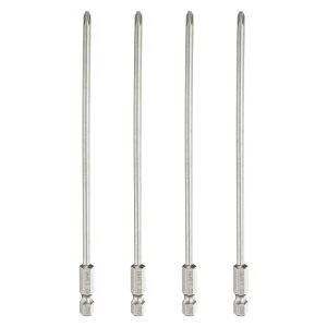uxcell #1 �N���X�w�b�h�h�����r�b�g PH1 1/4 �Z�p�V�����N 6 (150mm) ���� 0.14 ���b�h ���C�N���X�w�b�h�h�����r�b�g S2�| �d���H��p�Y�Ɨp�h���C�o�[�r�b�g �O���[ 4��