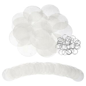 uxcell 20 JsXLk 5cm/2" ۂVRLk 2 ƃVo[Ot Lk J[eVFK[h DIYW G[Ntg EFfBOz[fR[Vp zCg