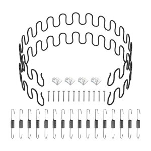 uxcell 2Pcs 33.5" EH[ Xg[gXvOLbg J[{|̂݃NbVCLbgA[`XvO oXtbN SXvONbv \t@NCjO`FAp