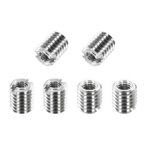uxcell 6��6mm 316�X�e�����X�|�k���i�b�g M5x0.8���X����M3x0.5�I�X