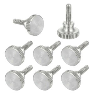 uxcell 8 M3 x 10mm ܂݂˂ [bg 304XeX| mMXpŒlW tbgwbh gbN˂Rt{g ɂݖh~  XbgJt@Xi[ bN H @p