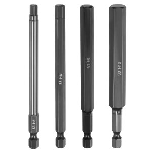 uxcell 4̃tbgZpwbhhrbg H5/H6/H8/H10 C[ 1/4" ZpVN 100mm (4")  ~[|bV gbNZplWhCo[ hCo[rbg ` dH