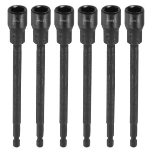 uxcell 6�� �i�b�g�h���C�o�[�h�����r�b�g 11mm ���g���b�N�\�P�b�g 1/4�C���` �Z�p�V�����N 6�C���` (150mm) �G�N�X�g�������O �}�O�l�b�g 6�| �C���g�\�P�b�g �N�C�b�N�`�F���W �N�����o�i�W�E��