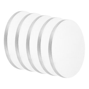 uxcell 5�̃A���~�f�B�X�N ���a2�C���`�i50mm�j ����0.16�C���`�i4mm�j 1060�A���~�j�E���T�[�N���v���[�g ���^���X�^���s���O�p�̊ۂ��V�[�g