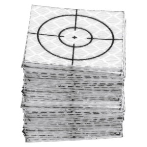 uxcell 60̑ʔ˃V[g30mm x 30mm ȔSʖڕW}[NXebJ[ g[^Xe[V˃V[ge[v Dp Vo[