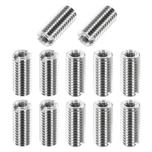uxcell 12�� 12mm 316�X�e�����X�|�k���i�b�g M5x0.8 �j������M3x0.5 ����