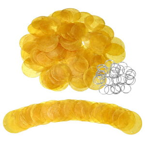 uxcell 60 JsXLk 5cm/2" ۂVRLk 2 ƃVo[Ot Lk J[eVFK[h DIYW G[Ntg EFfBOz[fR[Vp 