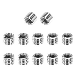 uxcell 12��6mm 316�X�e�����X�|�k���i�b�g M8x1.25���X����M6x1�I�X