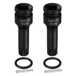 uxcell 2 1/2" hCu M16 gvXNGA CpNg XvC rbg \Pbg 16mm CR-MO X`[ 12|C g gvXNGA \Pbg Rb^[s OOt p[h h