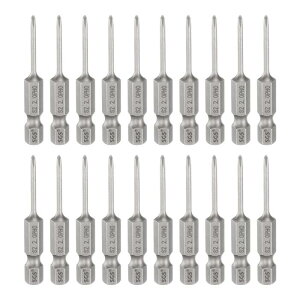 uxcell 20�� #0 �v���X �X�N�����[�h���C�o�[�r�b�g PH0 1/4 �w�b�N�X �V�����N 2 (50mm) ���� 0.08 ���b�h �}�O�l�e�B�b�N �N���X�w�b�h �h�����r�b�g S2 �X�`�[�� �C���_�X�g���A�� �X�N�����[�h���C
