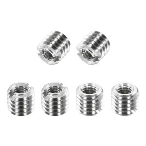 uxcell 6Pcs 5mm 316�X�e�����X�|�k���i�b�g M5x0.8���X����M3x0.5�I�X