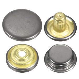 uxcell 60�Z�b�g�̃v���X�X�^�b�h�L���b�v�{�^��12.5mm���^���X�i�b�v�t�@�X�i�[�A���C�{�^���o�b�O���U�[�}�����{�[�g�L�����o�X�p �K�� �X�^�C��503
