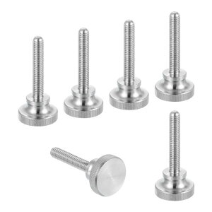 uxcell 6 M6 x 35mm [bg܂݂˂ 304XeX| mMXpŒlW tbgwbh gbN˂Rt{g ɂݖh~  XbgJt@Xi[ bN DIY H @