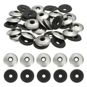 uxcell 70�p�b�N �X�e�����X�|EPDM�{���f�b�h�V�[�����O���b�V���[ #12 x 3/4�l�I�v�����N�b�V�������b�V���[�K�X�P�b�g �{���g�@�B�p�iM5.5x19mm�j