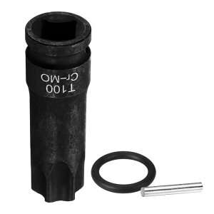 uxcell 1/2 �h���C�u �g���N�X �r�b�g �\�P�b�g T100 �C���p�N�g 6 �|�C�� �g �X�^�[�r�b�g �\�P�b�g CR-MO �X�`�[�� �R�b�^�[�s���� O�����O�t�� �p���[�h�����h���C�o�[�K���[�W���[�N�V���b�v�A