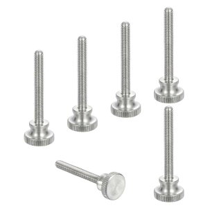 uxcell 6 M5 x 30mm [bg܂݂˂ 304XeX| mMXpŒlW tbgwbh gbN˂Rt{g ɂݖh~  XbgJt@Xi[ bN DIY H @