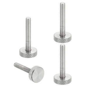 uxcell 4 M5 x 30mm ܂݂˂ [bg 304XeX| mMXpŒlW tbgwbh gbN˂Rt{g ɂݖh~  XbgJt@Xi[ bN DIY PCP[X H 