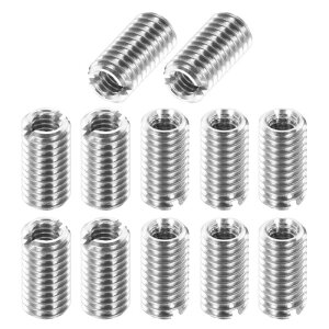 uxcell 12��12mm 316�X�e�����X�|�k���i�b�g M6x1���X����M3x0.5�I�X