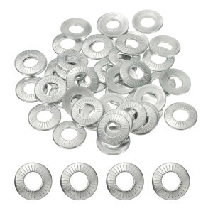 PATIKIL M8×16×1.4mm�t���b�g���b�V���[ 50�� 65M n�|�x���r���X�v�����O�f�B�X�N���b�V���[ �~���`�i�[���t�����g���b�N�K�X�P�b�g �����ԎY�ƌ��ݗp�i�������߂����j