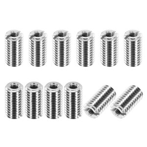 PATIKIL �X���b�h�A�_�v�^�[�X���[�u���_�N�V�����i�b�g 12��M8x1.25���X����M4x0.7���X�ւ̏C���p�C���T�[�g�i�b�g�X�N�����[�k���p��ϊ�303�X�e�����X�X�`�[���t�@�X�i�[15mm