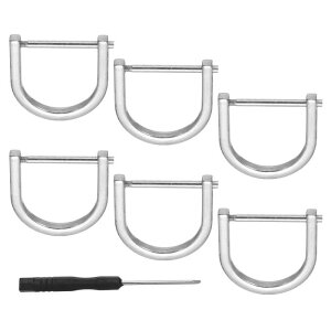 PATIKIL 1" DO˂݃VbN 6 z[XV[U^DO~`obN zL[`F[J[ANZT[Ntgpi Vo[