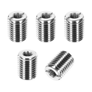 PATIKIL �X���b�h�A�_�v�^�[�X���[�u�k���i�b�g 5��M16x2���X����M8x1.25�I�X�C���C���T�[�g�i�b�g�X�N�����[���f���[�T�[�ϊ�303�X�e�����X�X�`�[���t�@�X�i�[20mm