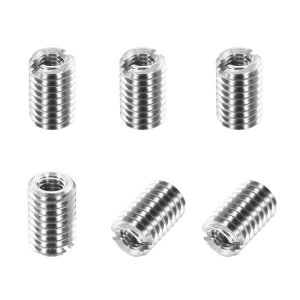 PATIKIL �X���b�h�A�_�v�^�[�X���[�u�k���i�b�g 6��M5x0.8���X����M3x0.5�I�X�C���C���T�[�g�i�b�g�X�N�����[���f���[�T�[�ϊ�303�X�e�����X�X�`�[���t�@�X�i�[8mm