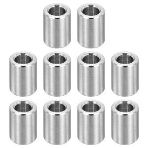 PATIKIL M6�X�e�����X�X�y�[�T�[ 12�̃��^���X�y�[�T�[6mm ID x 10mm OD x 14mm L �X�N�����[�X�^���h�I�t 1/4 M6�X�N�����[